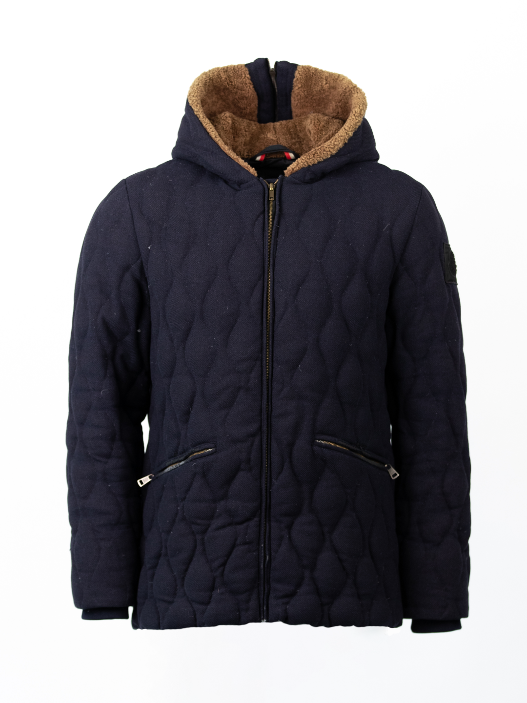 Quilted Navy Blue Jacket
