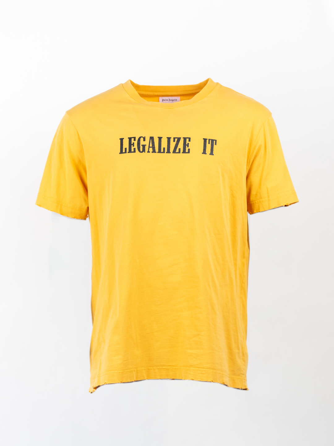 Yellow Distressed T-shirt