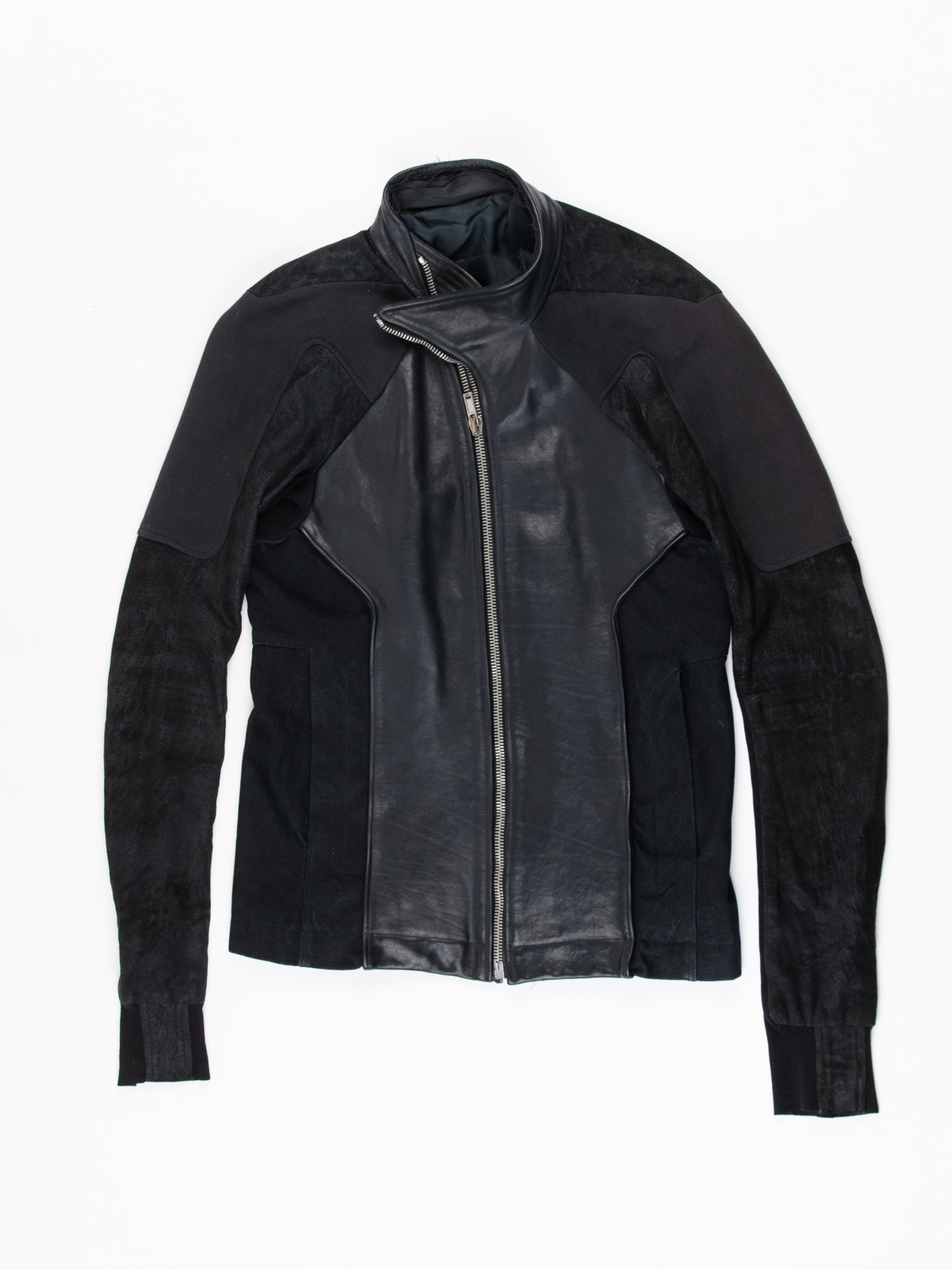 Suede & Leather biker jacket