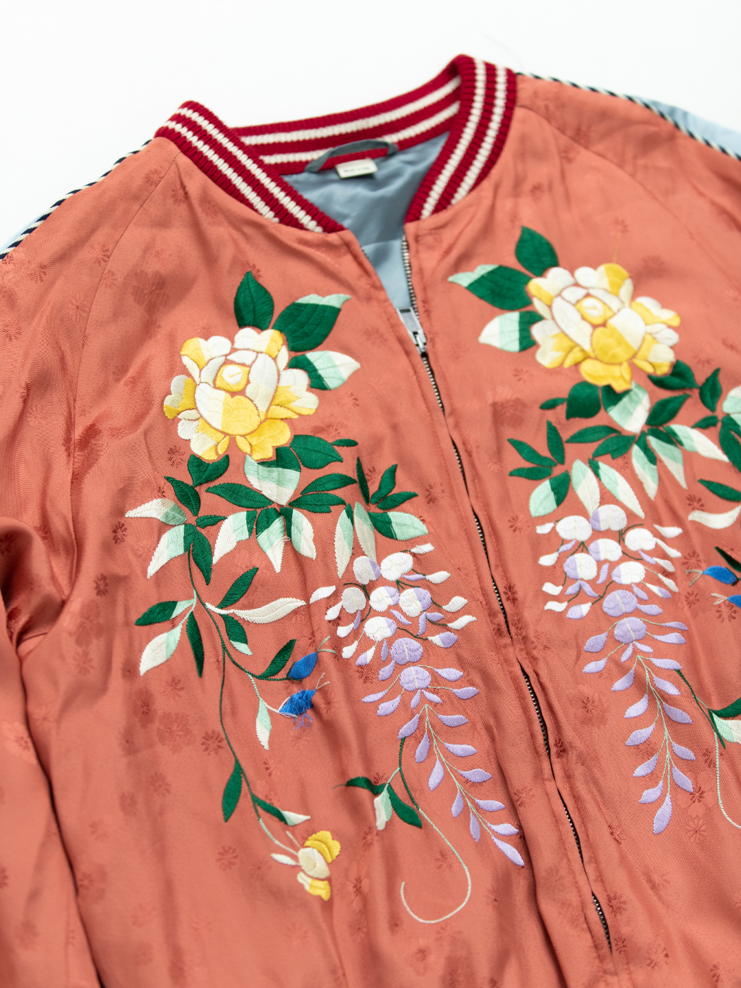 Floral Bomber Jacket