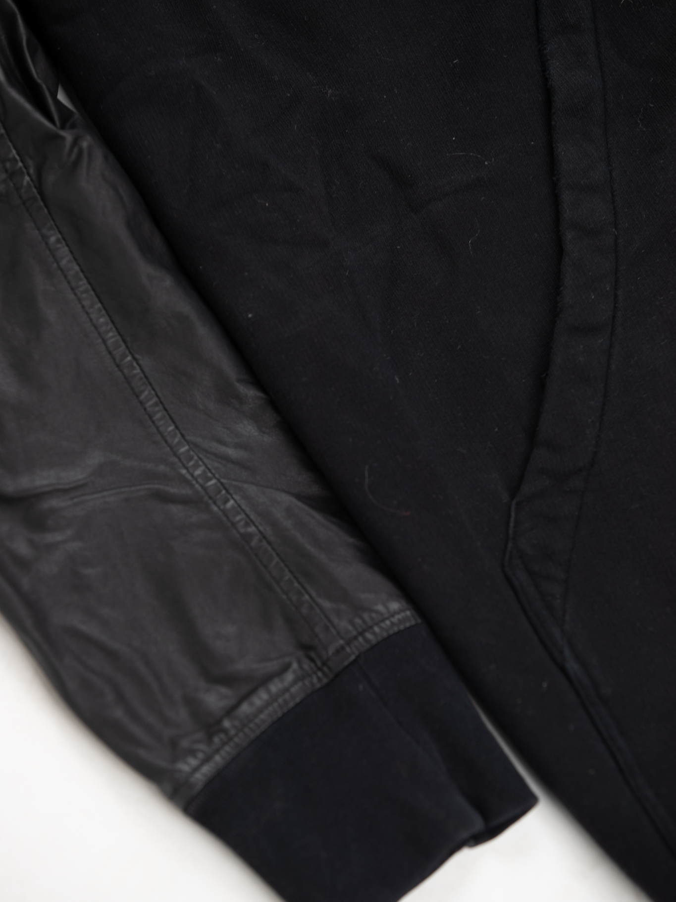 'Maxfield LA' Leather Sleeve Hood