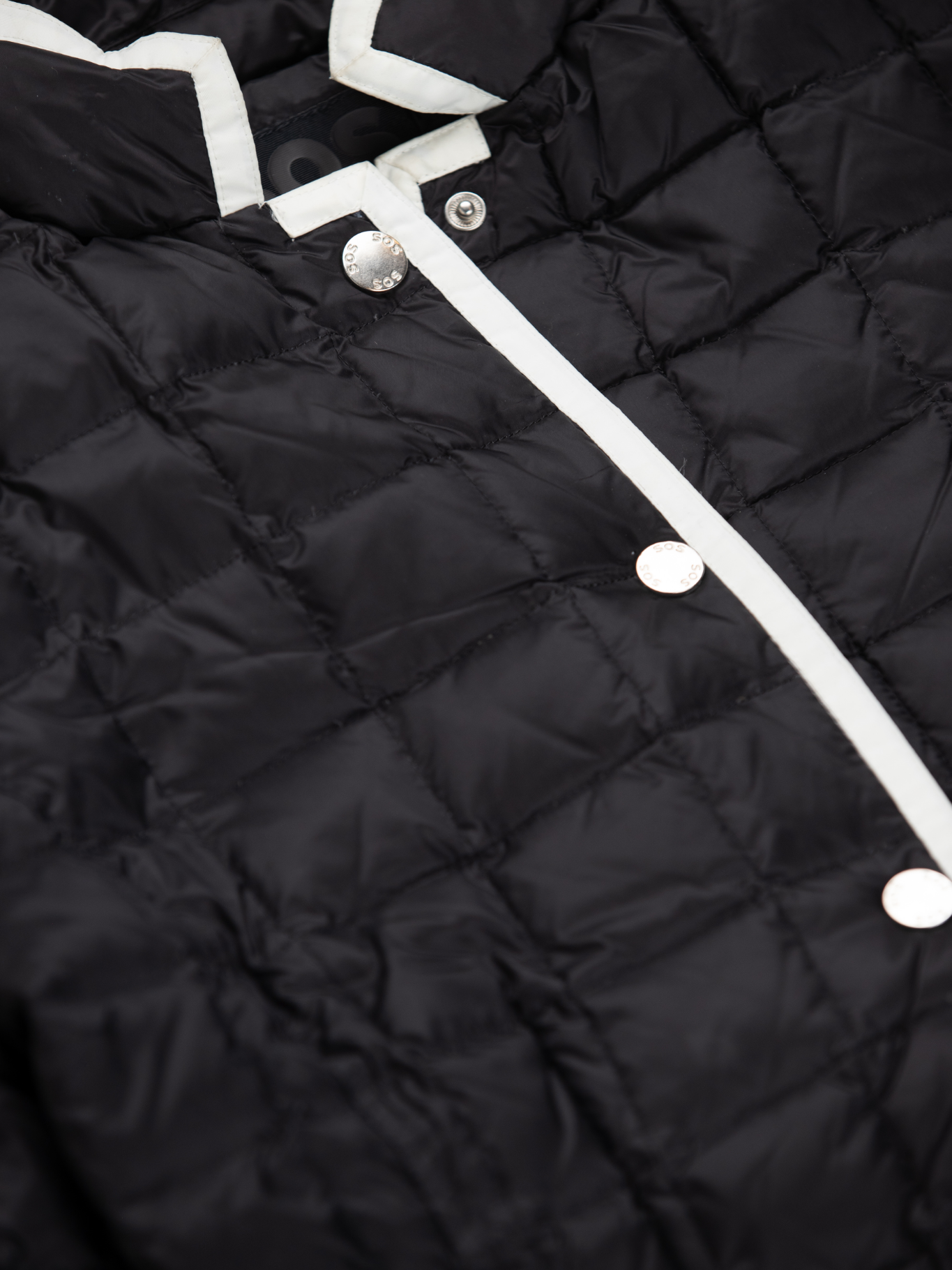 'Sample' Black & White Jacket