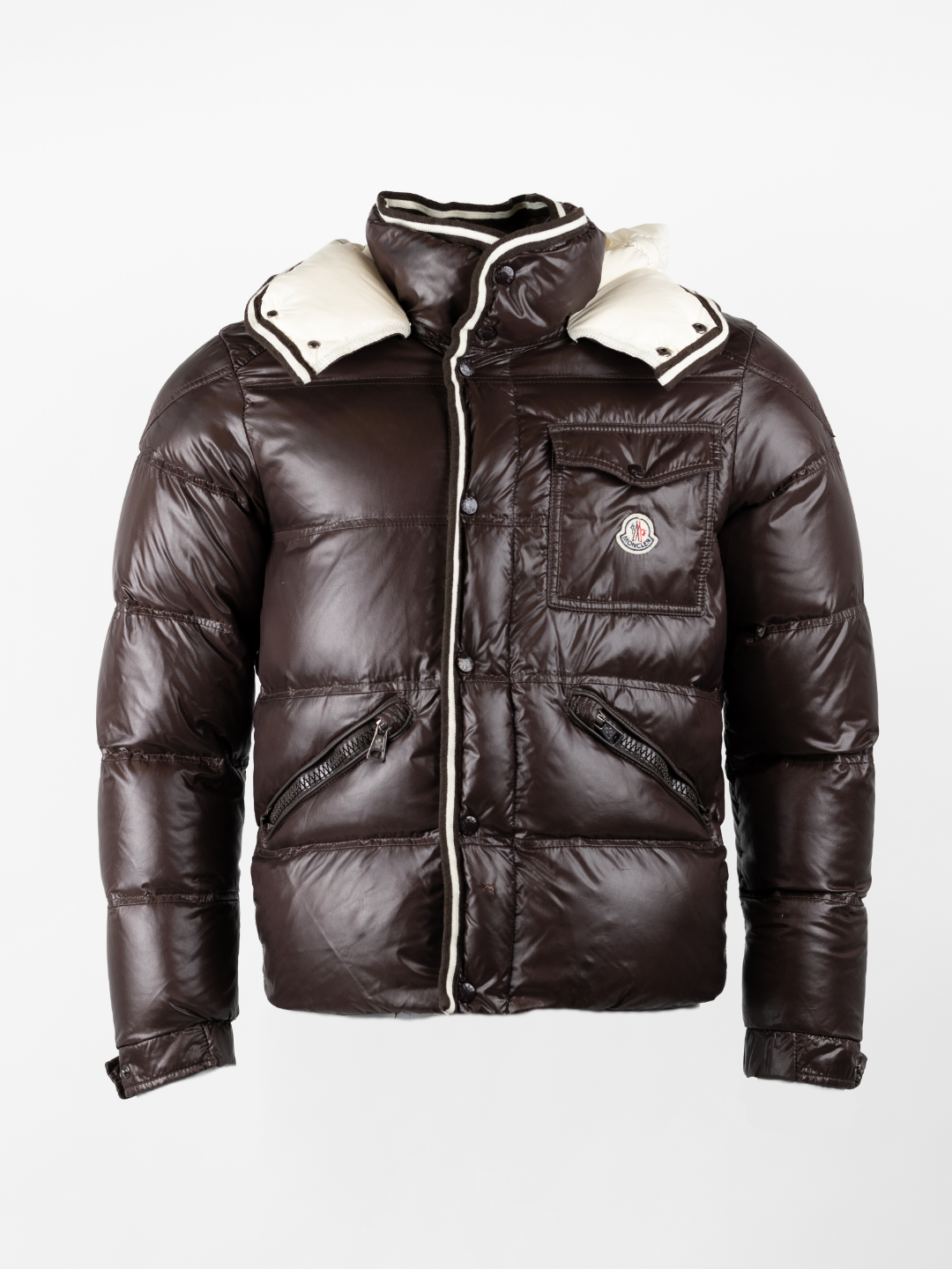 Moncler brown winter jacket