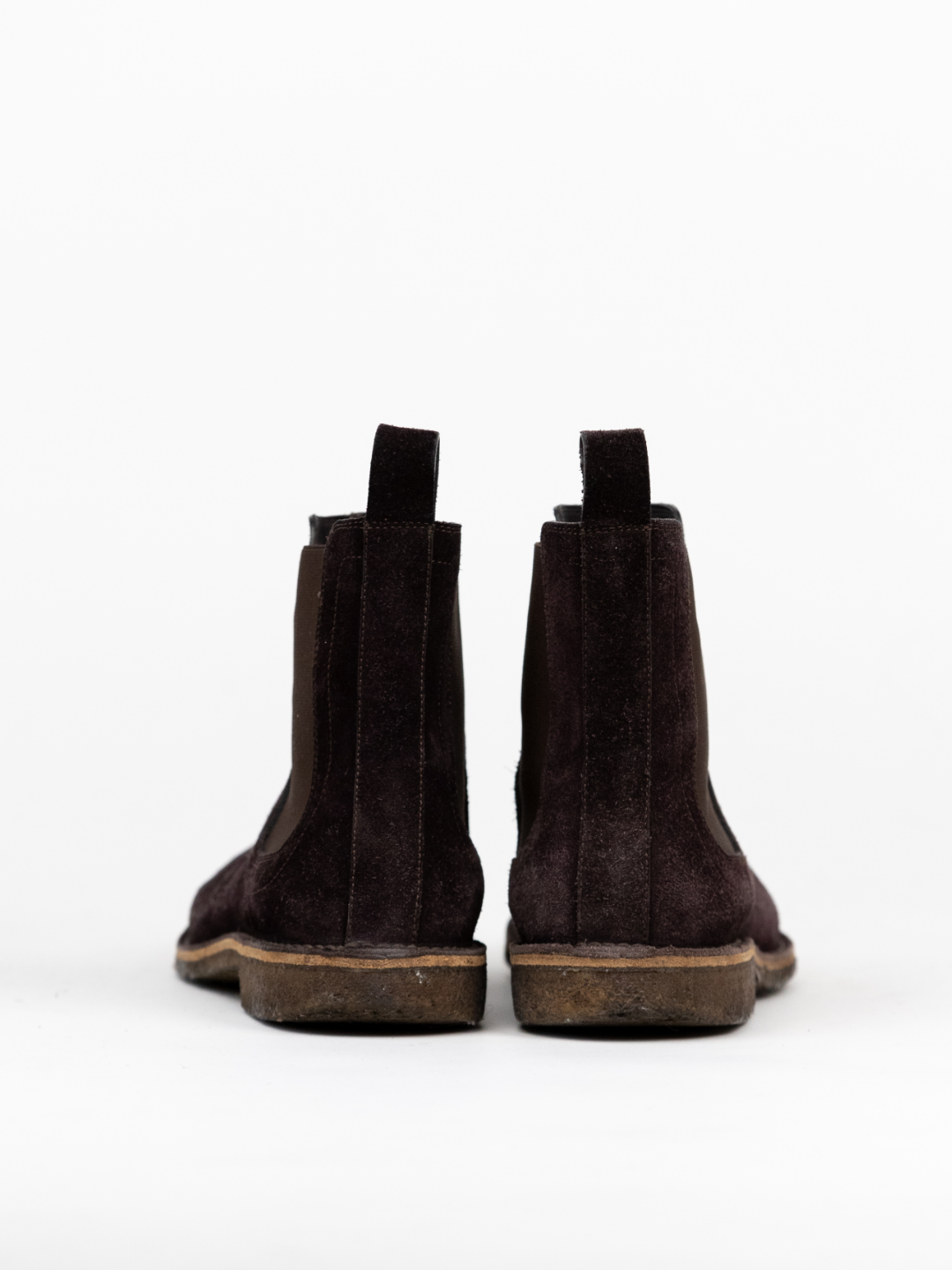 Brown Suede Chelsea Boot