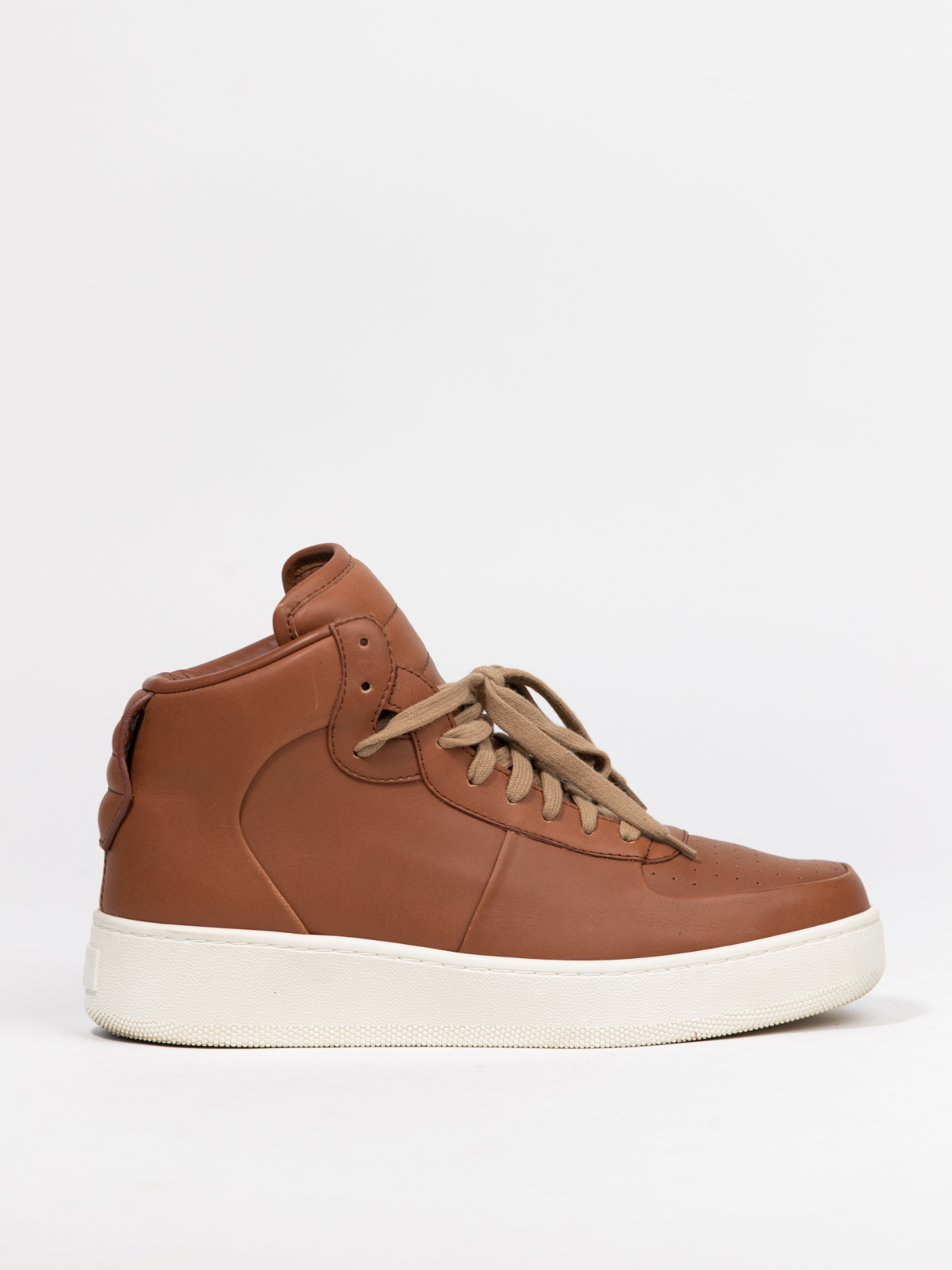 Brown Leather High Top