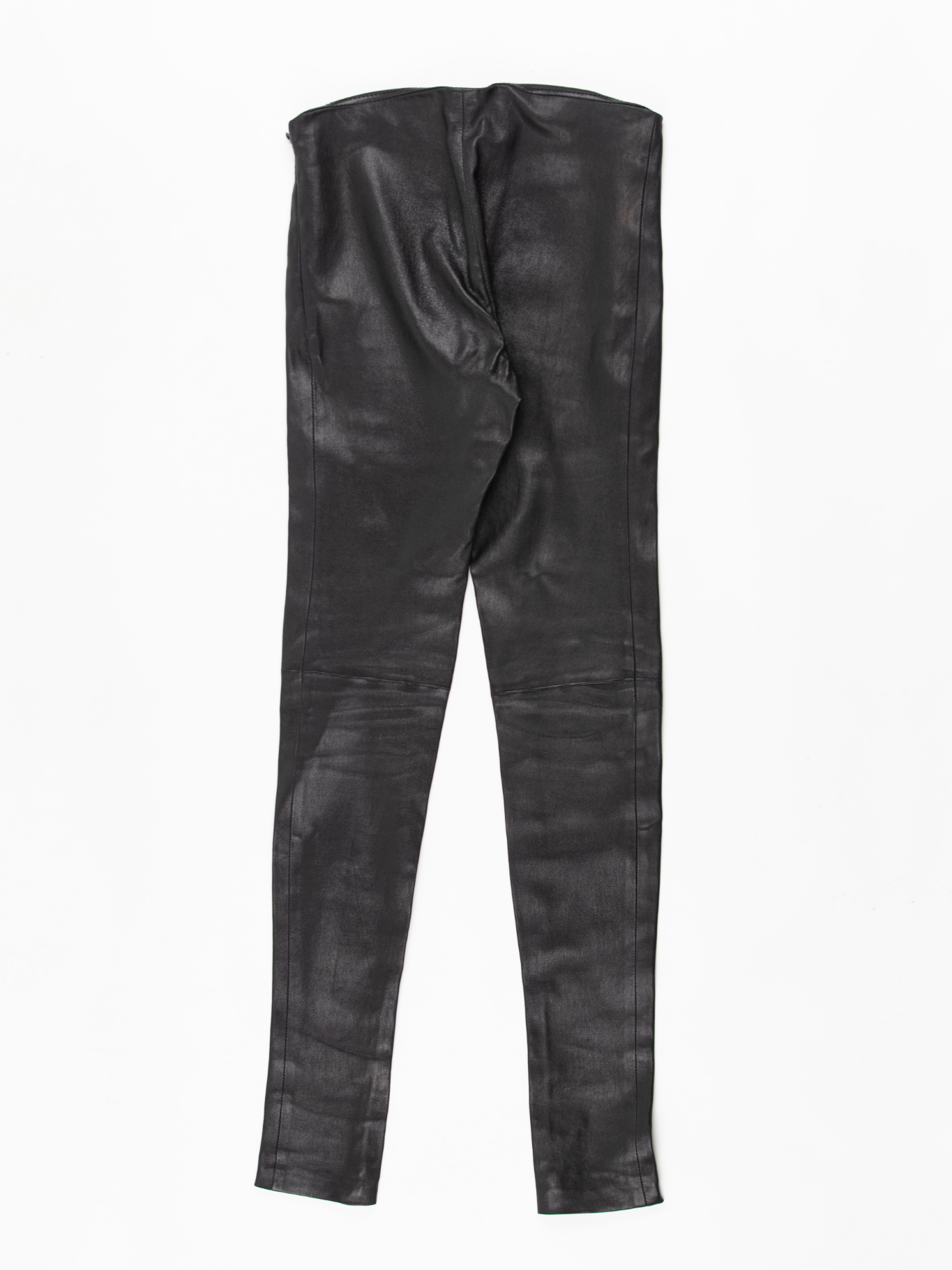 Leather Zip Pants