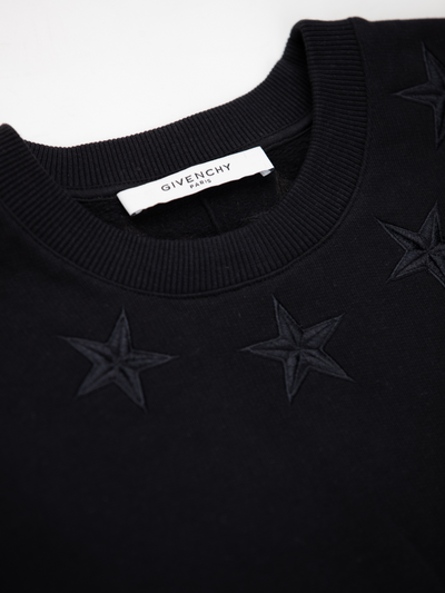 Star Embroidery Sleeveless Sweatshirt