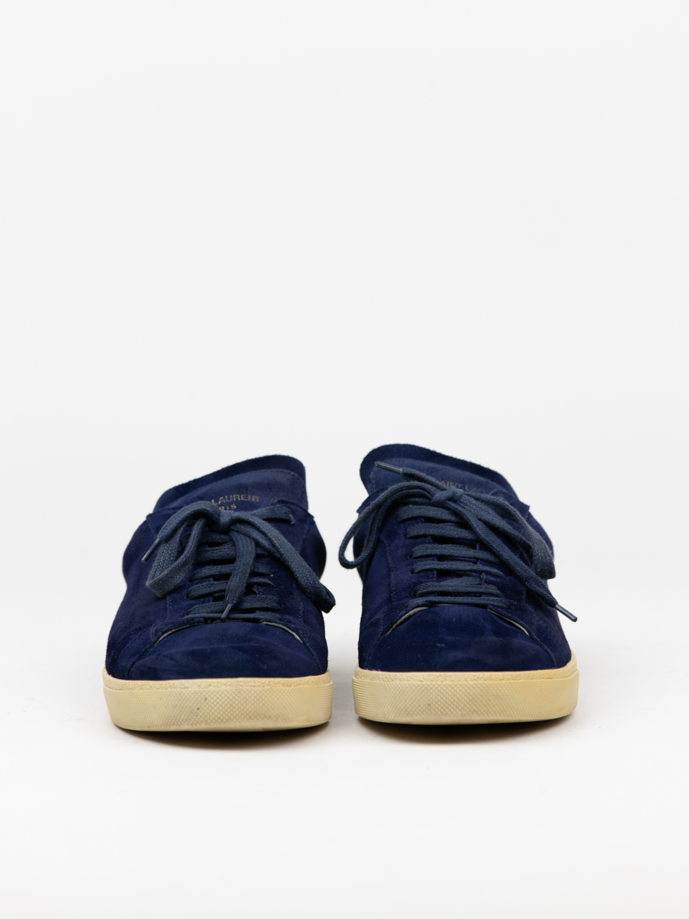 SL/01  Blue Suede Low Trainers