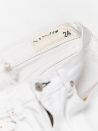 'The Dre' White jeans