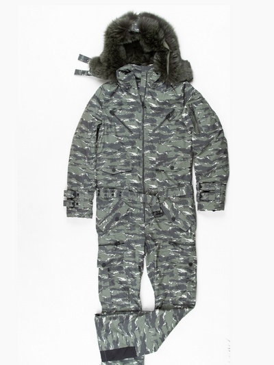 Army Fur Doll One Piece Suit