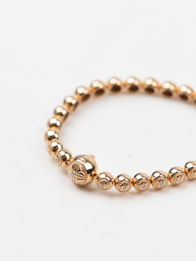 Rose Gold Tennis Diamond Bracelet