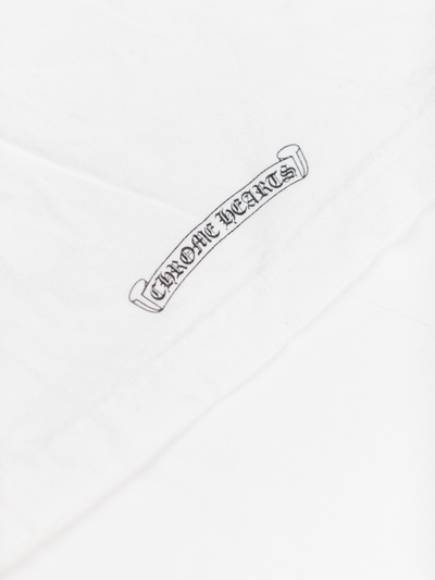 White Long Sleeve T-Logo